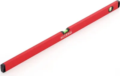 Produktbild von Wasserwaage 1000 mm lang mit vertikaler und horizontaler Libelle - Messgenauigkeit +/- 0,5 mm/m