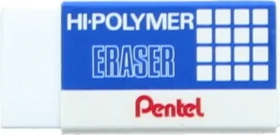 Image de Gomme Hi-Polymer 35x16x11,5mm blanc paquet de 60 pièces