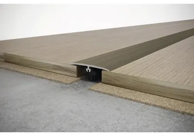 Obrázek produktu pro Přechodový profil Skandor Dowel-Fix 02 hliník elox inox 55x5,5x1000 mm