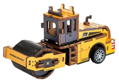 Produktbild von 2Kids Toys 3D-Holzpuzzle, Straßenwalze