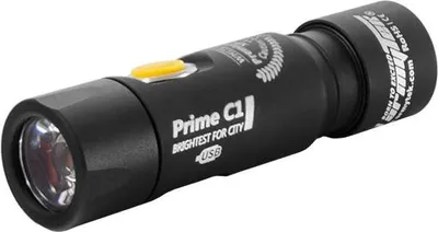 Zdjęcie produktu dla Armytek Prime C1 Magnet USB+18350 / XP-L Warmweiß / 900 lm / TIR 20°:80° / 1x18350 lub 1xRCR123