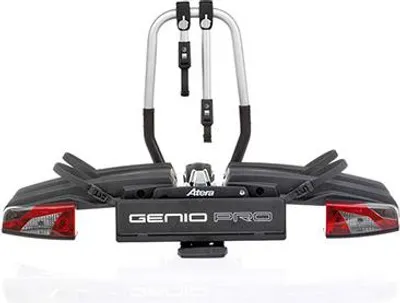 Produktbild von Atera Genio Pro Fahrradträger für 2 E-Bikes Kupplungsträger faltbar AHK 022780