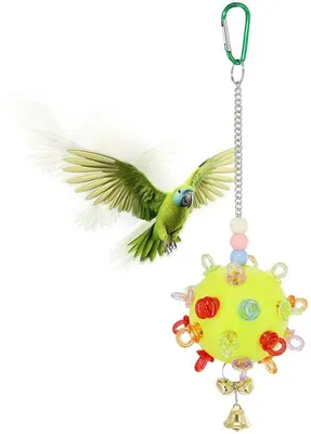 Immagine prodotto di Palla da arrampicata per pappagalli - colorata - 1 pezzo