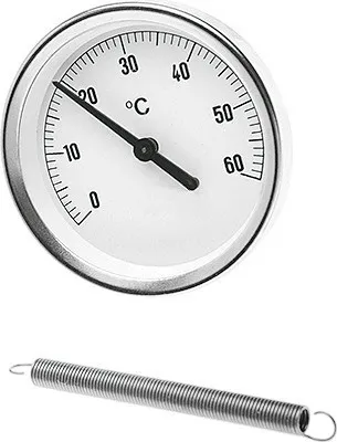 Image de Watts Bimetall-Anlegethermometer 0 - 120 GradC TAB d= 63mm