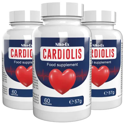 Immagine prodotto di Cardiolis  Forte - 180 Capsule, Confezione da 3