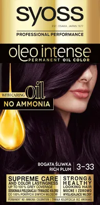 Produktbild von Schwarzkopf Syoss Haarfarbe Oleo 3-33 reiche Pflaume 1op.