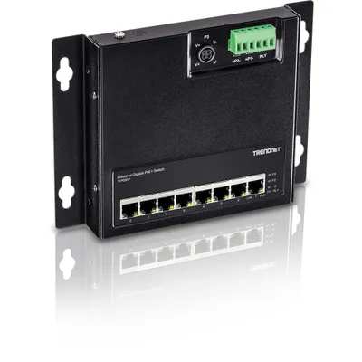 Obrázok produktu pre Trendnet TI-PG80F Sieťový prepínač Nespravovaný gigabitový Ethernet (10/100/1000) Napájanie cez Ethernet (PoE)