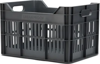 Immagine prodotto di Urban Proof Click cassa per biciclette 30 litri Plastica riciclata grigio cenere