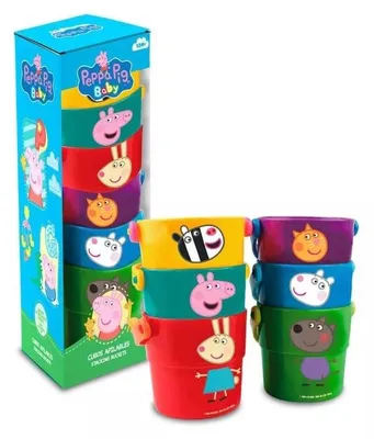 Produktbild von Peppa Wutz 6-teiliges Badespielzeug-Set