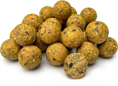 Produktbild von Hanf Buchweizen Vanille Boilies 2,5KG | Karpfen futter