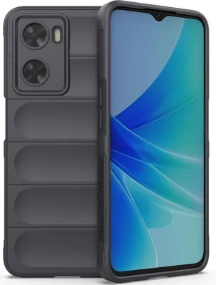 Image de OPPO A57 4G Case, Soft TPU Silicone Shockproof Protective Case for OPPO A57 4G Dark Grey