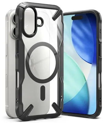 Obrázek produktu pro Pouzdro Ringke Fusion X Magnetic MagSafe pro iPhone 17 - černé