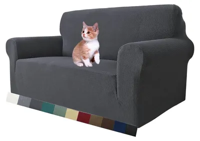 Image de Housse de canapé extensible pour canapé 2 places