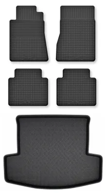 Obrázek produktu pro Vaničkové autokoberce + vana kufru pro: Chevrolet Captiva 2006-2017 SUV 5 ks