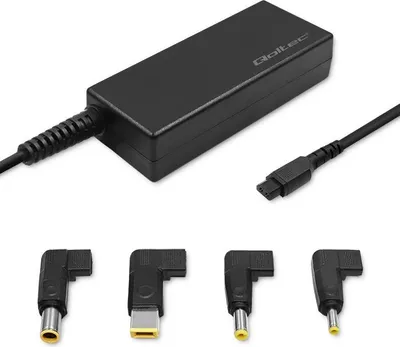 Zdjęcie produktu dla Zasilacz/inwerter Qoltec 51761 Indoor 65 W Czarny
