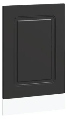 Produktbild von Geschirrspülerblende Kalmar Schwarz 45x1,5x57 cm Holzwerkstoff