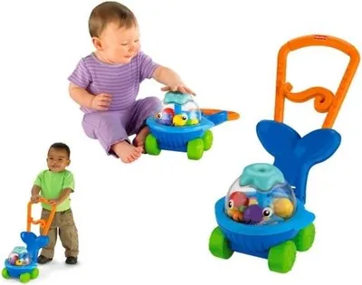 Zdjęcie produktu dla Fisher Price T7156 Wieloryb Pchacz Pileczki