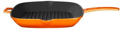 Produktbild von LAVA Grillpfanne aus emailliertem Gusseisen, 28 x 28 cm, 2,19 Liter