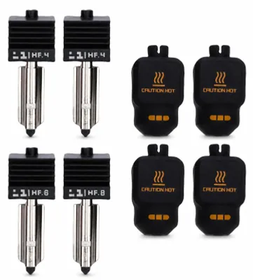 Hotend-Kit 4-tlg. gehärtete Stahldüsen 0,2–0,8 mm