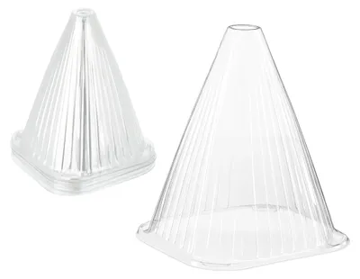 Obrázok produktu pre TRANKIELO® - Súprava 24 kusov ochranných krytov na rastliny - Ochrana pred mrazom, priehľadné PVC, 22 x 19 x 19 cm
