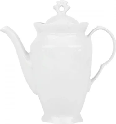 Produktbild von PRYMUS-AGD Porzellan-Kaffeekanne weiß 850 ml