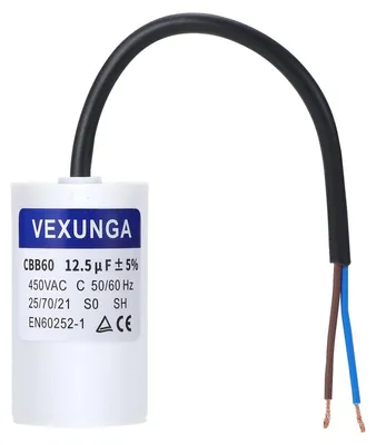 Obrázok produktu pre Kondenzátor štartovací, 12,5 µF, 450V, určený pre spotrebiče