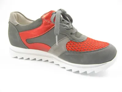 Produktbild von WALDLÄUFER Damen  Schnürschuhe sportlich grau Gr. 7,5