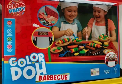 Produktbild von Game Party Plastilina Barbecue