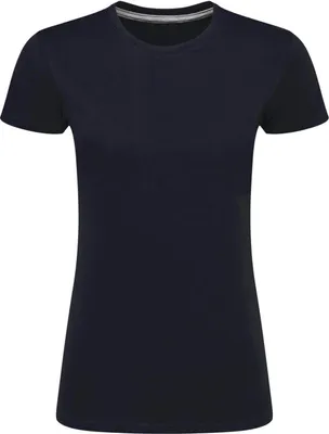 Produktbild von SG SGTee F | Ladies' Perfect Print Tagless Tee - Damen T-Shirt - Farbe: Navy - Größe: 3XL