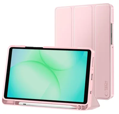 Image de Housse avec rabat pour Galaxy Tab A11 / Tab A9, Tech-Protect SC Pen, Rose