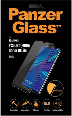 Produktbild von PanzerGlass Premium Displayschutzfolie Schwarz für das Huawei P Smart (2019 / 2020)