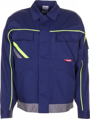 Produktbild von Planam Bundjacke Visline V2, Gr. 66 marine/gelb/zink