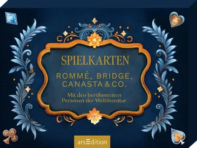 Produktbild von Spielkarten. Rommé, Bridge, Canasta & Co.