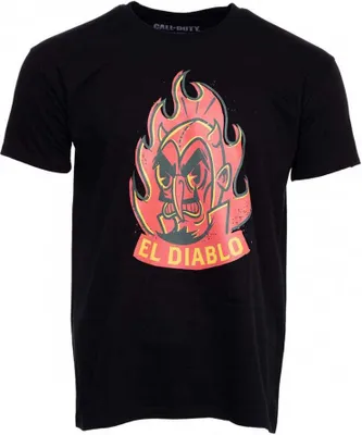 Image de Difuzed Call Of Duty Vanguard Devil T-shirt manches courtes rouge L rouge L