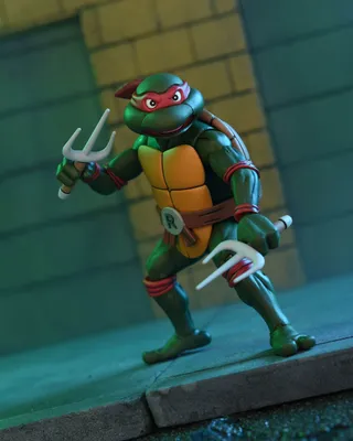 Produktbild von Teenage Mutant Ninja Turtles (Cartoon) Actionfigur Ultimate Raphael VHS 18 cm