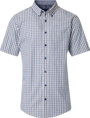 Produktbild von Casa Moda - Comfort Fit - Herren Freizeithemd Kurzarm (954421100), Größe:M, Farbe:Grün (301)