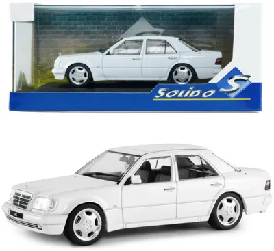 Produktbild von Solido Modellauto Maßstab 1:43 MB W124 E60 AMG weiß 1994 S4313205