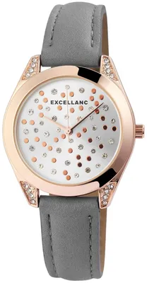 Produktbild von Damenuhr Kunstleder EX0373 Strass