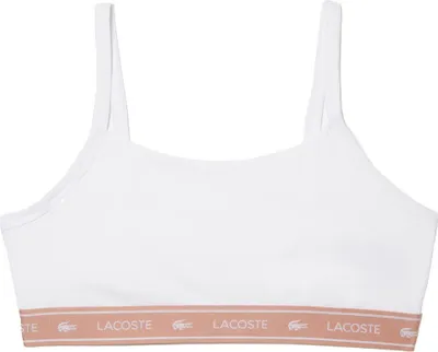 Zdjęcie produktu dla Lacoste IF8181, biustonosz sportowy, biały, rozmiar 1XL, damski, kolor biały, rozmiar 1XL