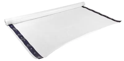 Produktbild von Gitterplane transparent 180 g/m² 2x20m, Abdeckplane mit Gitternetz
