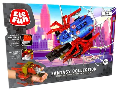Produktbild von Elefun Fantasy Collection Spider Launcher Konstruktionsbausteine 309 Teile