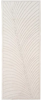 Obrázok produktu pre Kober Nova Yae, krátky vlas, vzor "loper", 80x250 cm, krémová farba