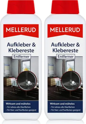 Produktbild von 2x Mellerud Aufkleber und Kleberester Entferner 250 ml
