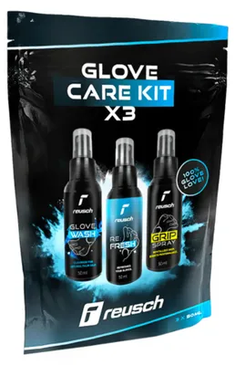 Productafbeelding van REUSCH Handschoenverzorgingsset x3 - Set voor het onderhoud van keepershandschoenen - Universeel