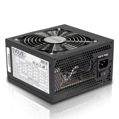 Produktbild von Evolveo EP450PP12B, 450 W, 115 - 230 V, Passiv, 20+4 pin ATX, Nicht-modular, PC