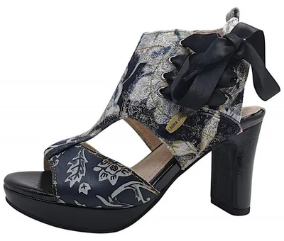 Image de Sandales Laura Vita Hicao 09 noires, taille 38