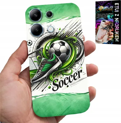 Produktbild von Hülle Für Xiaomi Note 13 5G - Fussball, Fussballhülle + Glas