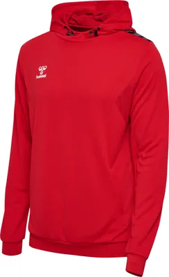Produktbild von Hummel Authentic PL Kapuzen Sweatshirt Unisex, rot, 3XL, Unisex,Damen,Herren