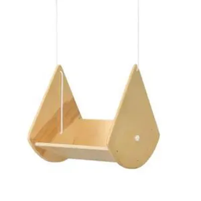 Produktbild von Schaukel 3in1 - Schaukel /Hocker/ Wippe aus Holz, Montessori Spielzeug, Zubehör für Klettergerüst (Gerüst wird nicht mitgeliefert) von Cliff aus AT