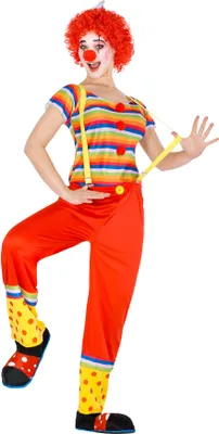 Produktbild von dressforfun® Frauenkostüm Clown Leonie